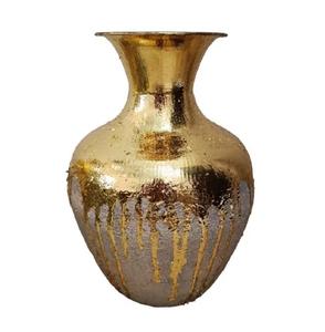 Vase à fleurs en métal de haute qualité, design personnalisé disponible, pour la décoration de la maison et l'entrée, prix de gros - Product Image 1