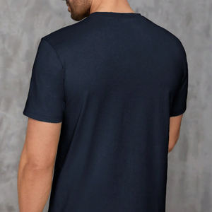 T-shirt oversize avec logo personnalisé, tissu respirant, lavage vintage, t-shirt d'été oem, idéal pour les promotions de marque privée - Product Image 2