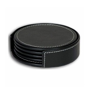 Vente en gros de sous-verres ronds personnalisés pour boissons au thé sous-verres en bois et en résine époxy sous-verres en bois de marbre Ensemble de tapis de bureau - Product Image 3