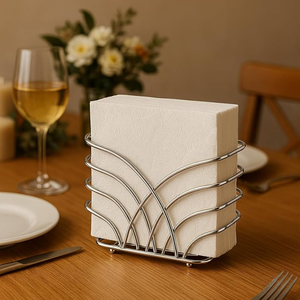 Superior Napkin Box for Home Decor Crafted with Premium Handmade Wood & Metal Classic Modern Design Durable Customizable - Product Image 5