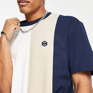 Camiseta de hombro caído de gran tamaño de alta calidad para hombres Logotipo personalizado impreso en camiseta en blanco de peso pesado - Product Image 3