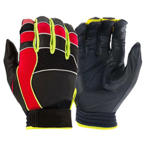 Guantes de Bateo de Béisbol Acolchados para Hombre Adultos, Alto Rendimiento, Agarre Transpirable, Guantes de Bateo de Softbol con Protección - Product Image 1