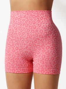 กางเกงขาสั้นสำหรับเล่นโยคะของผู้หญิงกางเกงขาสั้นสำหรับเล่นโยคะฟิตเนสยิมฟิตเนสเอวสูงออกแบบโลโก้ได้ตามที่ต้องการ - Product Image 2