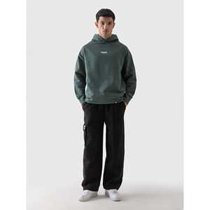 Sweat à capuche en molleton vert chasseur 100% coton, imprimé à l'écran, tailles XXS XS S M XL 2XL 3XL 4XL 5XL 6XL, échantillon gratuit disponible - Product Image 4