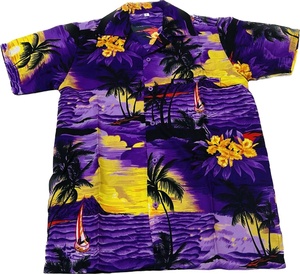 Camisa hawaiana de manga corta para hombre, ropa informal con estampado de palmera para fiesta en la playa - Product Image 1
