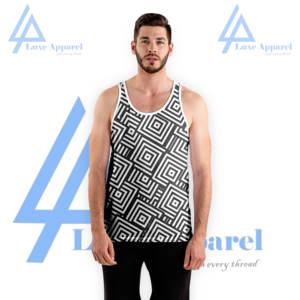 Chemises athlétiques sans manches pour hommes, haut de fitness, débardeurs personnalisés - Product Image 3