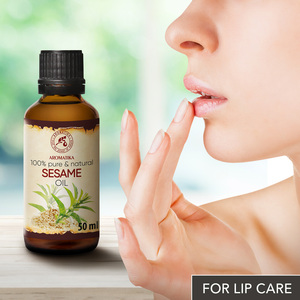 Aromatika Huile de sésame 100% pure naturelle 50ml Huile pour le visage non comédogène pour le contour des yeux et les ongles - Product Image 3