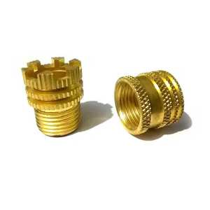 Venta de fábrica, insertos macho de latón PPR, accesorios resistentes para conexiones de tubería confiables - Product Image 1