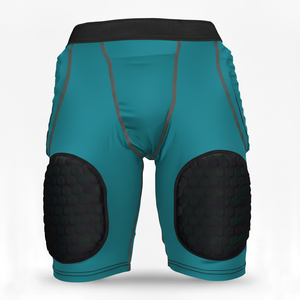 Pantalones Cortos Deportivos Acolchados con Logotipo Personalizado para Baloncesto, Fútbol, Entrenamiento, Ropa Interior Protectora Antiarañazos - Product Image 6