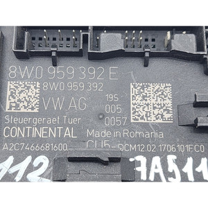 CENTRALINA PUERTA DELANTERA DERECHA AUDI A4 Avant (8W5) 8W0959392E CZHA (15>) - Product Image 3