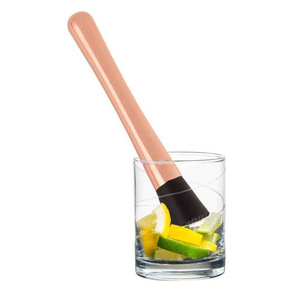 High Quality 2026 Rose Gold Metal Muddler Cocktail <b>Bar</b> <b>Tools</b> for Hotel and Kitchen Used for Fruit Crushed Mojito - Product Image 2