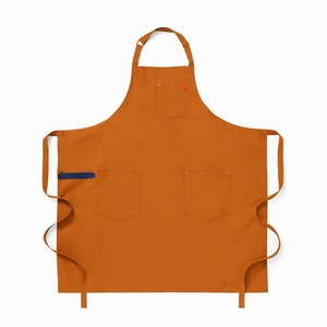Tablier violet à trois poches en toile tissée, lavable en machine, résistant à l'eau et à l'huile, écologique pour les produits de nettoyage - Product Image 2