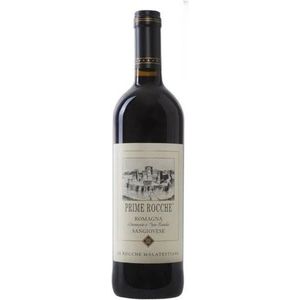 Prime Rocche Traditional Emilia Romagna Sangiovese Romagna DOC Red <b>Wine</b> 750ml 6 Bottles Per Box - Product Image 1