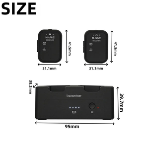 M-VAVE WP-12 2.4G Không Dây Tai Nghe Màn Hình Hệ Thống Âm Thanh Truyền Tải Stereo Mono Ghi Âm Có Thể Sạc Lại <span class=keywords><strong>Transmitter</strong></span> <span class=keywords><strong>Receiver</strong></span> - Product Image 6