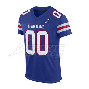 Bajo MOQ Diseña tu propia camiseta de fútbol americano Ropa deportiva Nuevo diseño Camiseta de fútbol americano - Product Image 1