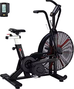 NUEVO Bicicleta Estática Comercial PowerMax Fitness Unisex para Adultos BA-2500C con Manillar Móvil, Construcción de Aluminio y Acero, 3 Años de Garantía - Product Image 1