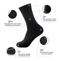 Athletic Sports Crew Man <b>Sock</b> Calcetines Meias Gym Workout Terry Custom Logo <b>Socks</b> - Product Image 6