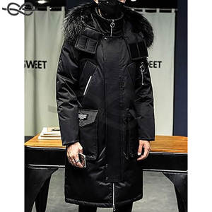 Chaqueta larga acolchada, abrigo de invierno con capucha, Parka acolchada impermeable a prueba de viento para clima frío, ropa de abrigo de invierno aislada - Product Image 2