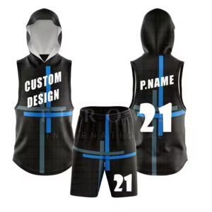Tenues de football 7 contre 7 personnalisées, maillots de football américain style 7v7, ensemble de compression d'entraînement pour jeunes joueurs de football 7v7 - Product Image 2