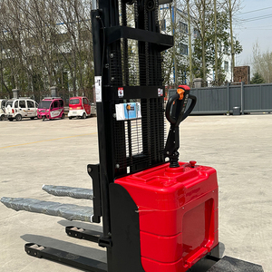 รถยกไฟฟ้า3M 3.5M 4M 1.2T 1.5T รถยกซ้อน3300lbs พร้อม CE straddle Stacker แบตเตอรี่ลิเธียม - Product Image 1