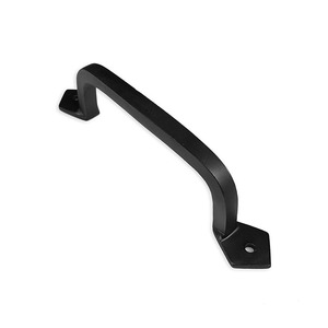 Tirador de puerta de hierro fundido rústico, tirador de puerta de Granero, herrajes de puerta antiguos - Product Image 5