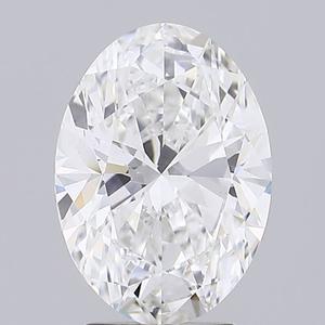 IGI 3,21 CT Oval Cut Lab Grown Diamond Loose para anillo F Color VS1 Clarity Lab Diamond Eco Friendly Diamond Loose para ella - Product Image 1