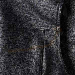 Chaleco de cuero ligero de alta calidad para hombre, diseño elegante, novedad, venta al por mayor - Product Image 6