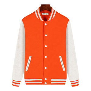 Wholesale High Street Style <b>Thin</b> Stand Collar Varsity <b>Jackets</b> Breathable Windproof <b>Waterproof</b> Custom Colors & Sizes - Product Image 3