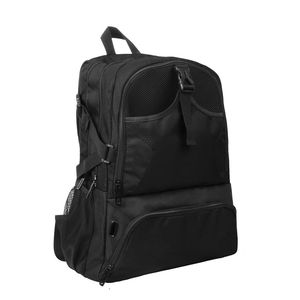 Mochila de Baloncesto OEM para la Escuela, Bolsa de Deporte Personalizada con Diseño de Mochila, Doble Compartimento para Deportes, Bolsas de Baloncesto Usadas - Product Image 3