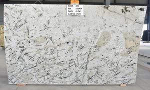 Dalle polie en marbre blanc d'Alaska Tuile de calcite moderne pour hôtel de luxe et villa intérieure Imperméable 1 an flambé pour hôpitaux - Product Image 2