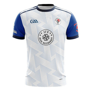 GAA Premium Soccer Wear Alto rendimiento 100% Poliéster Jersey Diseño sólido Manga corta Conjunto de jugadores - Product Image 1