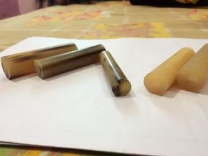 Haute qualité écologique corne de buffle rouleau ange Style musique inspiré artisanat en gros artisanat naturel pour la décoration de la maison - Product Image 2