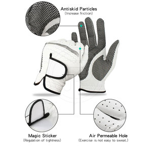 Gants de golf en cuir souple de haute qualité, légers, best-sellers, options de couleurs personnalisables, imperméables, antidérapants, pour hommes - Product Image 4