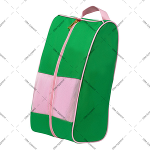 Alpha Kapa Personalizado | Bolsa para Zapatos Alpha |   Organizador de Viaje con Cierre para la Hermandad Green |   Poliéster Reutilizable y Duradero, También Conocido como Bordado - Product Image 2