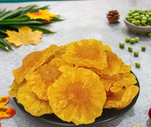 Tranches d'ananas séchées à mâcher de qualité supérieure-Collation à faible teneur en sucre et riche en fibres - Product Image 6