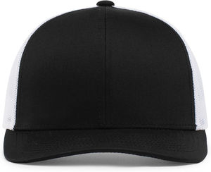 Gorra de camionero bordada en blanco con 6 paneles, servicio OEM personalizado, estilo único, ligero, informal, de malla, para hombre - Product Image 2