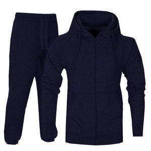 Survêtements à capuche respirants de style streetwear, les plus vendus, avec cordon de serrage, couleur personnalisée, motif uni, pour l'entraînement et le jogging - Product Image 2