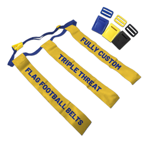 Cinturón de Fútbol Americano Triple Threat de Alta Calidad, Accesorios Deportivos para Exteriores, Impresión Digital con Logotipo, Bandera de Fútbol Americano - Product Image 4