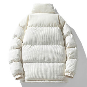 Moda de invierno para hombre, chaquetas con capucha de diseño personalizado con estilo, prendas de vestir exteriores para hombre, abrigo de burbujas con plumas, chaqueta acolchada para hombre - Product Image 2