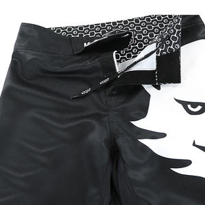 Servicios OEM, Precio Razonable, Shorts MMA Unisex de Diseño Personalizado, Casuales, Sólidos, de Cintura Media, Secado Rápido, Transpirables, de Spandex/Poliéster - Product Image 5