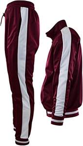 Personalizado de alta calidad de dos piezas con cremallera de talla grande para hombre Jogger chándal conjuntos Chandal Survetement Homme Jogging chándales - Product Image 3