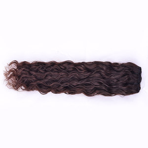 CABELLO HUMANO VIRGEN RIZADO INDIO 100% CUTÍCULA EXTENSIÓN DE CABELLO SIN TRAMA DOBLE POR MÁQUINA EXTENSIONES DE CABELLO COMPLETO - Product Image 6