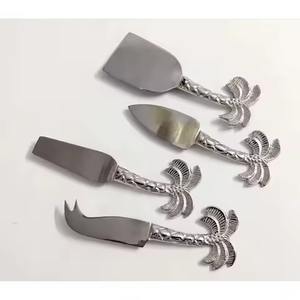 Cheese Slicer <b>Knife</b> with Full Pineapple Handle Royal Design Dining Table Sets Stainless Steel <b>Blade</b> - Product Image 3