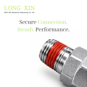 Connecteur rapide pneumatique en acier (forme hexagonale, zingué) Service de tournage et de fraisage pour d'autres applications. JHI-14SM - Product Image 3