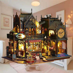 Maison En Bois Jouet De Construction <b>Model</b> Building Tool <b>Kit</b> - Product Image 2