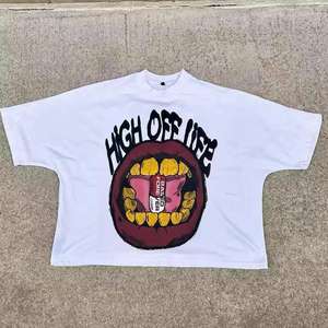 เสื้อยืดผ้าฝ้าย100% ชายทรงหลวมผ้า220gsm คอกลมพิมพ์โลโก้ได้ตามต้องการ - Product Image 4