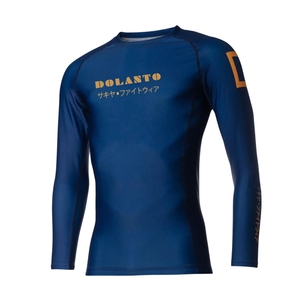 ชุดเสื้อบีบอัดผ้าสแปนเด็กซ์ BJJ 240 GSM เสื้อแรชการ์ดแขนยาวพิมพ์ลายสำหรับฤดูร้อน - Product Image 4