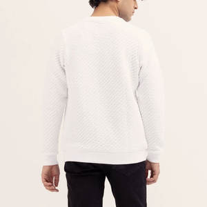 Sudadera Personalizable 100% Algodón para Hombre, Color Sólido, Manga Larga, Corte Regular para Invierno, Alta Calidad, Teñido Liso en Venta - Product Image 4