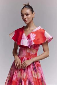 ชุดเดรสผ้าฝ้ายทำมือสไตล์อินเดีย ลายดอกไม้ น่ารัก หวาน สไตล์ธรรมชาติ เหมาะสำหรับงานปาร์ตี้สั้นๆ ของขวัญสำหรับเจ้าสาว  แฟชั่นผู้หญิงสำหรับฤดูร้อน  สามารถปรับแต่งได้ - Product Image 2