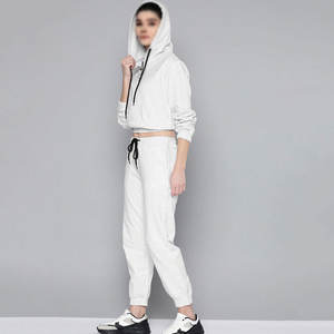 ชุดวอร์มสองชิ้นสำหรับฤดูใบไม้ร่วงและฤดูหนาวกางเกงวอร์มผ้าฝ้าย100% แบบปรับแต่งได้ - Product Image 3